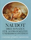 NAUDOT 3 Sonatas op. 14 - Score & Parts