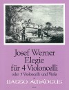 WERNER ”Elegie” op. 21 for 4 violoncelli