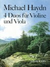 HAYDN M. 4 duos for violin/viola (MH 335 - MH 338)