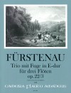 FÜRSTENAU 3 Trios with fugue - Trio III E flat maj