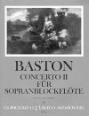 BASTON Concerto II C-dur - Part.u.St.
