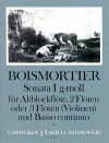 BOISMORTIER Sonata I in G minor - Score & Parts