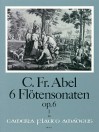 ABEL 6 Flötensonaten op. 6 - Heft I: 1-3