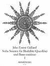 GALLIARD 6 Sonatas - Volume I: Sonatas 1-3
