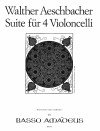 AESCHBACHER Suite op. 44 for four violoncellos