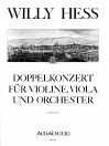 HESS W. Doppelkonzert F-dur op. 81 - Partitur