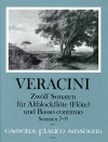 VERACINI 12 Sonatas - Volume III: Sonatas 7-9