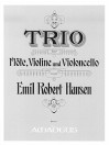 HANSEN Trio in d minor for flute, violin & cello