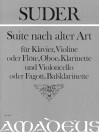 SUDER Suite nach alter Art für Klaviertrio