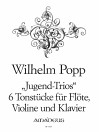 POPP ”Trios for the young” 6 tone-pictures op. 505