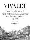 VIVALDI Concerto a minor op. 3/8 (RV 522) - Score