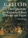 FUCHS G.F. Drei Quartette - Part.u.St.