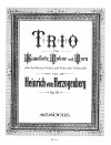HERZOGENBERG Trio in D-dur op. 61 - Part.u.St.