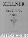 ZELLNER Trio in c minor op. 36 - First edition