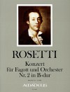 ROSETTI Fagottkonzert B-dur (RWV C69) - Partitur