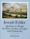 EYBLER Flötenquintett in D-dur - Erstdruck