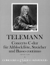 TELEMANN Concerto C-dur (TWV 51:C1) - Partitur