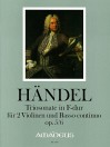 HÄNDEL Sonata a tre op. 5/6 F major - Vol.VI