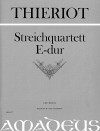 THIERIOT String quartet E major - First Edition