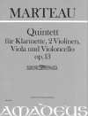 MARTEAU Quintet op. 13- Score & Parts
