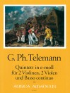TELEMANN Quintet e minor (TWV 44:5)