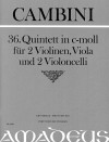 CAMBINI 36. Quintet in c minor - First Edition