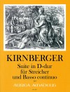 KIRNBERGER J.PH. Suite in D major - First edition