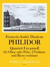 PHILIDOR F.A.D. Quartett I g-moll - Part.u.St.