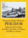 PHILIDOR F.A.D. Quartett II F-dur - Part.u.St.