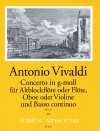 VIVALDI Concerto g minor (RV 103) - Score & Parts