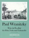 WRANITZKY P. Trio in E flat major - Score & Parts