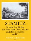 STAMITZ 6 Triosonaten op.14 - Sonate I: G-dur