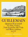 GUILLEMAIN, L.-G. Quatuor II op. 12/2 in h-moll
