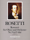 ROSETTI Concerto No. 3, C major (RWV C30) - score