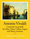VIVALDI Concerto g-moll (RV 107) - Part.u.St.