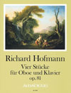 HOFMANN R. Four pieces op. 81 for oboe and piano