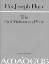 FLURY U.J. Trio for 2 violins and viola (2009)