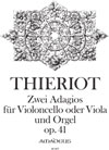 THIERIOT Two adagios op. 41 - Score & Parts