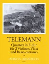 TELEMANN Quartet F major (TWV 43:F5) - Score&Parts