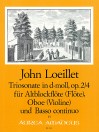 LOEILLET, J. Sonata a tre in d minor op. 2/4