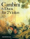 CAMBINI 6 konzertante Duos für 2 Violen