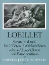 LOEILLET Sonata (Quintett) in d-moll - Part.u.St.