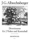 ALBRECHTSBERGER, J.G.  Divertimento in D major