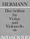 HERMANN Duo brillant in G-dur op. 12 - Stimmen