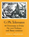 TELEMANN 68. Sonata a tre in D major (TWV 42:D1)