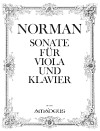 NORMANN Sonata g minor op. 32 for viola and piano
