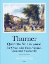 THURNER Quartetto no.1 g minor for Oboe/Strings
