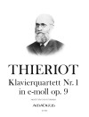 THIERIOT Pianoquartet No.1 op. 9 e minor