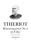 THIERIOT Klavierquartett Nr.4 F-dur - Part.u.St.