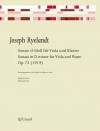 RYELANDT Sonate d-moll op. 73 (1919)